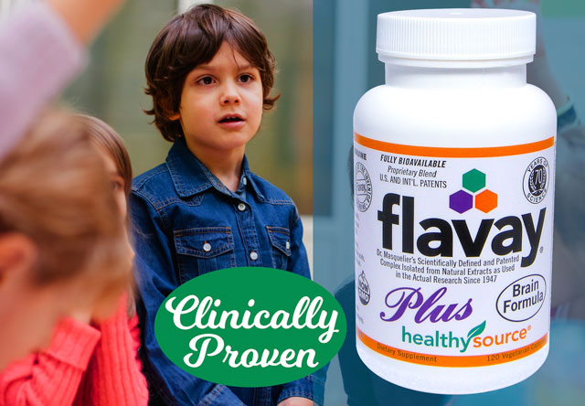 Results show taking Flavay Plus significantly improved ADHD symptoms and short-term auditory memory in children in a randomized, double-blind, placebo-controlled study performed on 36 children (ages 4 to 14) who had not previously received any drug treatment related to ADHD.